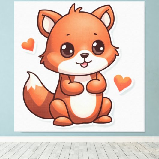 Leuke dierlijke Prints (Insitu (Houten vloer))