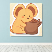 Leuke dierlijke Prints (Insitu (Houten vloer))