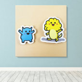 Leuke dierlijke Prints (Insitu (Houten vloer))