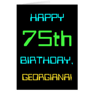 Leuke digitale computerthema 75e verjaardag