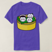 Leuke Dim Sum-illustratie T-shirt (Design voorkant)