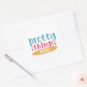 Leuke Dingen Binnenin - Sticker Voor Kleine Bedrij (Envelop)