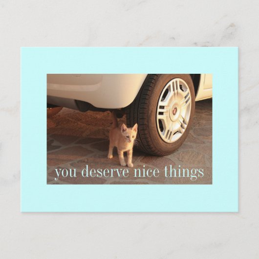 leuke dingen briefkaart (Voorkant)