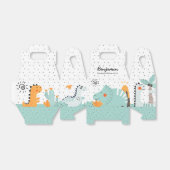 Leuke Dino Dinosaurussen Verjaardagsfeestje Bedankdoosjes (Uitgevouwen)