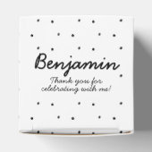 Leuke Dino Dinosaurussen Verjaardagsfeestje Bedankdoosjes (Bovenkant)