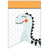 Leuke Dino Dinosaurussen Verjaardagsfeestje Vlaggetjes (Eerste vlag)