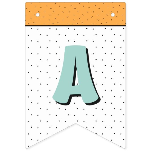 Leuke Dino Dinosaurussen Verjaardagsfeestje Vlaggetjes (Derde vlag)