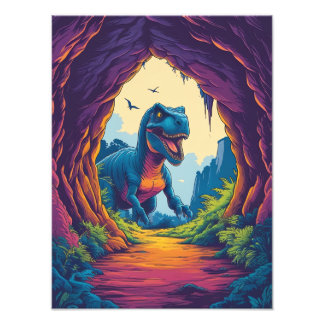 Leuke Dino, kijk me niet zo aan. Foto Afdruk