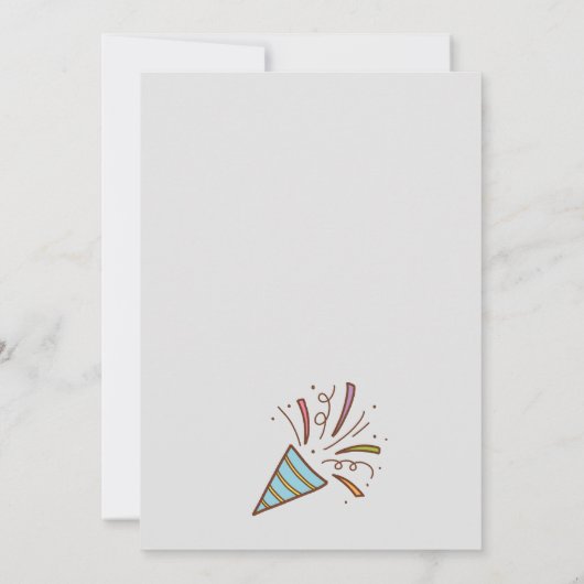 Leuke Dino Lovers Kids Verjaardagsfeestuitnodiging Kaart (Achterkant)