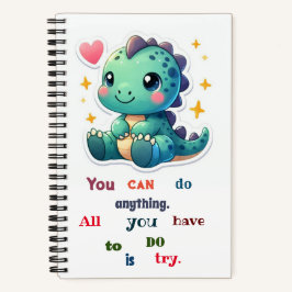 leuke Dino motivatie Notitieboek