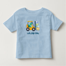 Leuke dino tractor Vrachtwagen Verjaardag School j Kinder Shirts