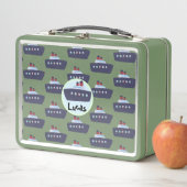 Leuke dinosaurus boot cruise terug naar school pat (In situ)