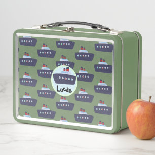 Leuke dinosaurus boot cruise terug naar school pat