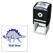 Leuke dinosaurus goed gedaan leraar stempel (In situ)