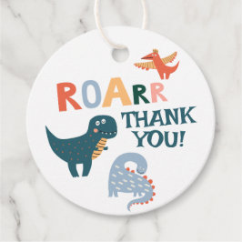 Leuke Dinosaurus Kids Verjaardagsfeestje Bedankjes Labels