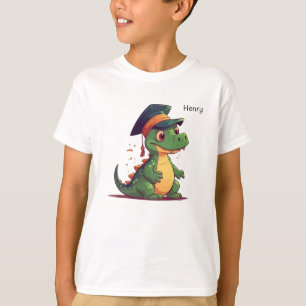 Leuke dinosaurus kleuterschool Afstuderen geperson T-shirt