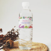 Leuke Dinosaurus Meisje Verjaardag Water Fles Labe Waterfles Etiket