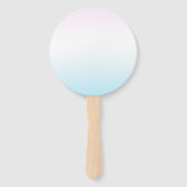 Leuke dinosaurus tractor jongen terug naar school  handwaaier (Achterkant)