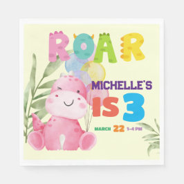 Leuke dinosaurus verjaardagsfeestje Kinder dino me Servet