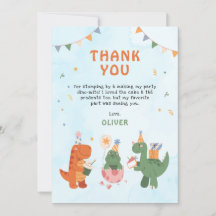 leuke dinosaurus verjaardagskaarten bedankt 4de ve