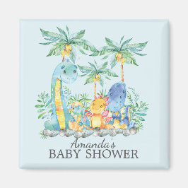 Leuke dinosaurussen Baby shower Favor Magnet