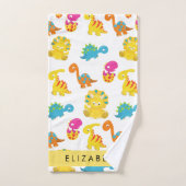 Leuke dinosaurussen, Patroon van dinosaurussen, Jo Bad Handdoek (Handdoek)