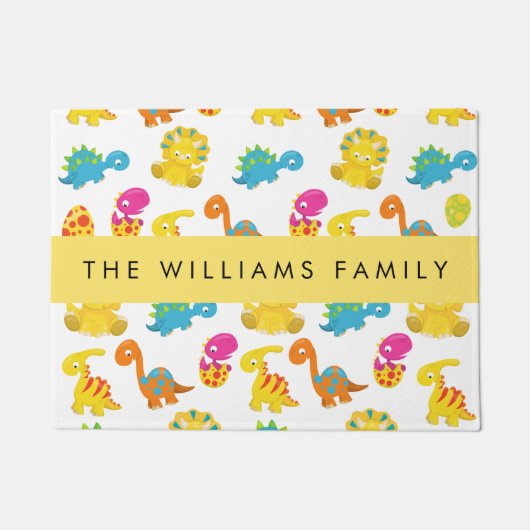 Leuke dinosaurussen, Patroon van dinosaurussen, Jo Deurmat (Voorkant)