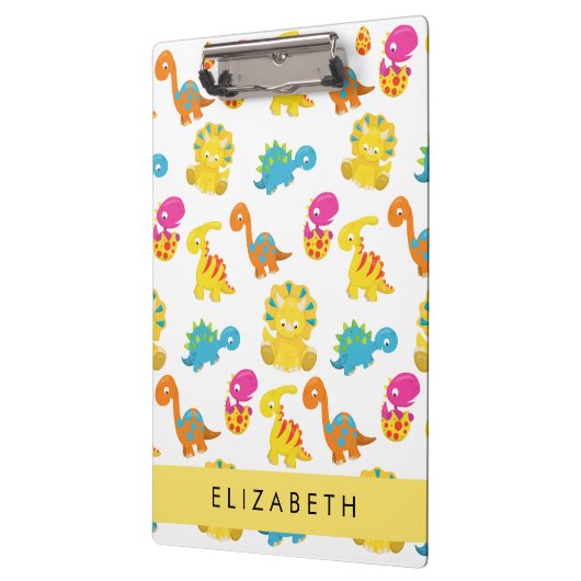 Leuke dinosaurussen, Patroon van dinosaurussen, Jo Klembord (Links)