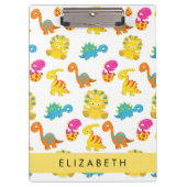 Leuke dinosaurussen, Patroon van dinosaurussen, Jo Klembord (Voorkant)