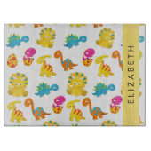 Leuke dinosaurussen, Patroon van dinosaurussen, Jo Snijplank (Voorkant)