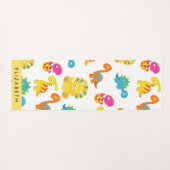 Leuke dinosaurussen, Patroon van dinosaurussen, Jo Yogamat (Achterkant (horizontaal))