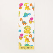 Leuke dinosaurussen, Patroon van dinosaurussen, Jo Yogamat (Achterkant)