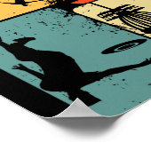 Leuke Disc Golf Ontwerpen En Cadeau-ideeën Disc Go Poster (Hoek)