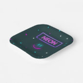 Leuke Disco Neon party borden Papieren Bordje (Gebogen)