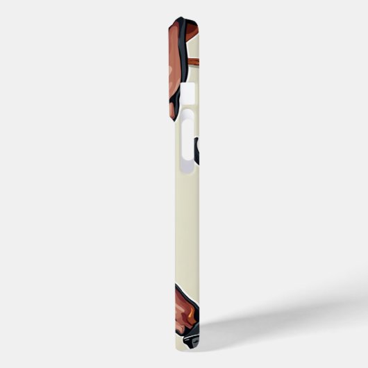 Leuke Doberman telefoonhoes Case-Mate iPhone Case (Achterkant / Links)