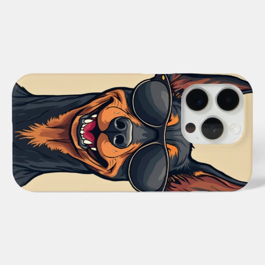 Leuke Doberman telefoonhoes Case-Mate iPhone Case (Achterkant (horizontaal))