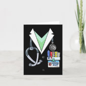 Leuke Doctor Witte Lab jas kostuum Halloween Docto Kaart (Voorkant)