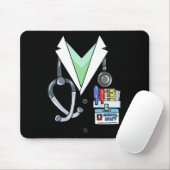 Leuke Doctor Witte Lab jas kostuum Halloween Docto Muismat (Met muis)