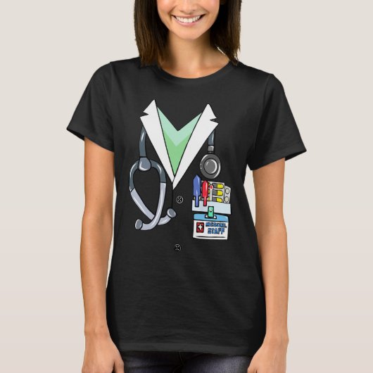 Leuke Doctor Witte Lab jas kostuum Halloween Docto T-shirt (Voorkant)