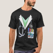 Leuke Doctor Witte Lab jas kostuum Halloween Docto T-shirt (Voorkant)