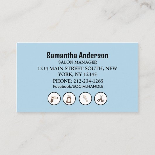 Leuke Dog Grooming Visitekaartje (Achterkant)