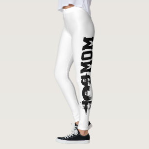 leuke DOG MOM-typografie   Leggings