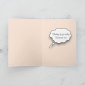 Leuke Doggy Voor Het Denken van U Kaart (Binnen)