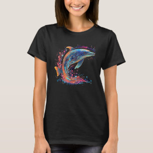 Leuke Dolfijn Mannen Vrouwen Kinder Aquatische Oce T-shirt