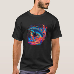 Leuke Dolfijn Mannen Vrouwen Kinder Aquatische Oce T-shirt