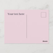 Leuke donut liefhebbers voeg bericht toe briefkaart (Achterkant)