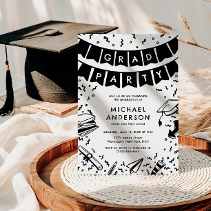 Leuke Doodle Afstudeerfeestje Kaart