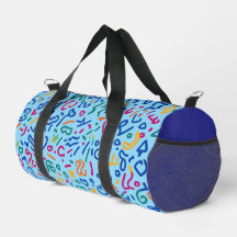 Leuke doodle kleurrijke levendige vormen