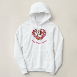 Leuke Doting Chihuahua Mummy rozen Love Heart Hoodie