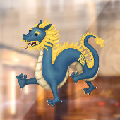 Leuke draak 2024 Chinese dierenriem Raamsticker (Vel 2)